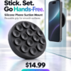 phone-suction-mount-poster Hands-Free Silicone Phone Suction Mount